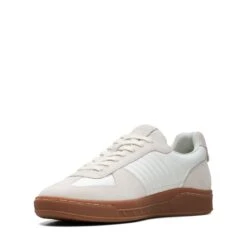 Clarks Craft Rally Ace Off White Combi 12 Clarks Craft Rally Ace Off White Combi -Clarks 26170301 W 4