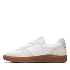 Clarks Craft Rally Ace Off White Combi 13 Clarks Craft Rally Ace Off White Combi -Clarks 26170301 W 5