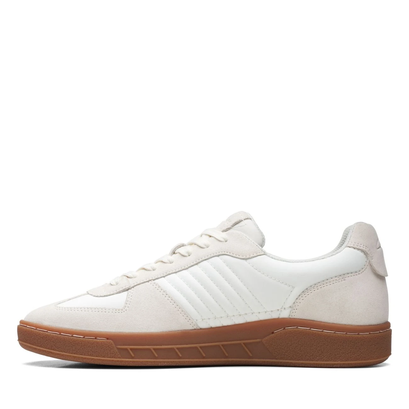 Clarks Craft Rally Ace Off White Combi 7 Clarks Craft Rally Ace Off White Combi - Image 5