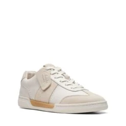 Clarks Craft Match Lo Off White Combi -Clarks 26170388 W 2
