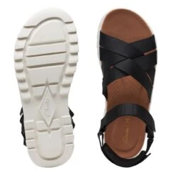 Clarks Dash Lite Cross Black -Clarks 26170425 W 7