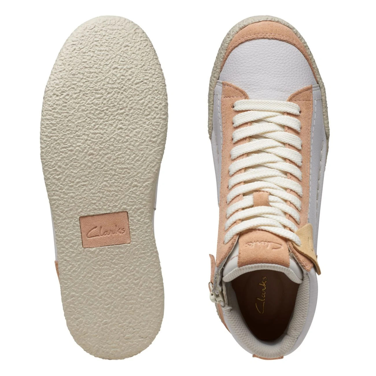 Clarks Craft Cup Rise Pale Peach 9 Clarks Craft Cup Rise Pale Peach - Image 7