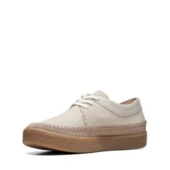 Clarks Barleigh Weave Ivory Combi -Clarks 26170487 W 4