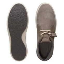 Clarks Court Lite Khan Grey -Clarks 26170558 W 7