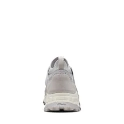 Clarks ATL Trek Knit Waterproof Light Grey Combination -Clarks 26170570 W 6