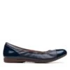 Clarks Rena Jazz Navy Leather -Clarks 26170594 W 1