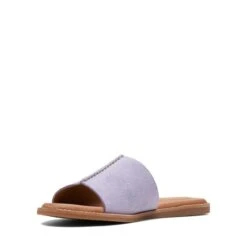 Clarks Karsea Mule Lilac Suede -Clarks 26170606 W 4