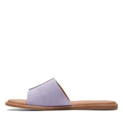 Clarks Karsea Mule Lilac Suede -Clarks 26170606 W 5