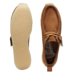 Clarks 8th St Rossendale Tan Suede -Clarks 26170910 W 7