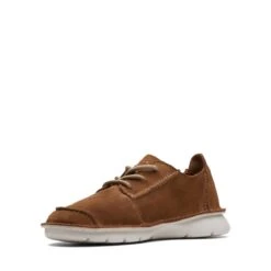 Clarks Colehill Seam Dark Tan Suede -Clarks 26170925 W 4