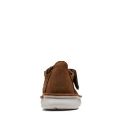 Clarks Colehill Seam Dark Tan Suede -Clarks 26170925 W 6