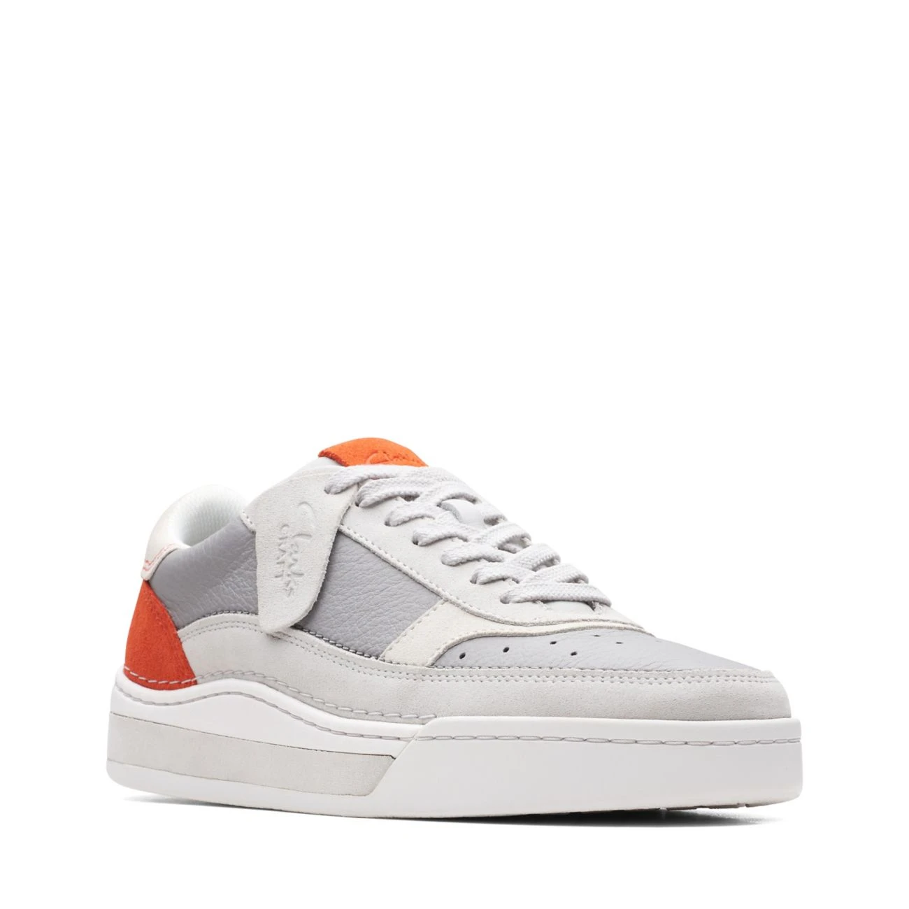 Clarks Craft Court Lace Grey Combination 4 Clarks Craft Court Lace Grey Combination - Image 2