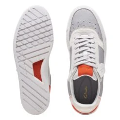 Clarks Craft Court Lace Grey Combination 15 Clarks Craft Court Lace Grey Combination -Clarks 26170937 W 7