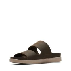 Clarks Sunder Coast Dark Olive Leather 12 Clarks Sunder Coast Dark Olive Leather -Clarks 26170945 W 4