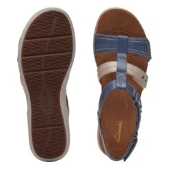 Clarks Kitly Step Denim Combi 15 Clarks Kitly Step Denim Combi -Clarks 26170990 W 7