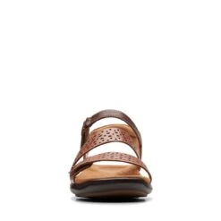 Clarks Kitly Way Tan Leather -Clarks 26170997 W 3