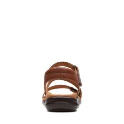 Clarks Kitly Way Tan Leather -Clarks 26170997 W 6