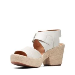 Clarks Kimmei Hi Strap White Combi 12 Clarks Kimmei Hi Strap White Combi -Clarks 26171012 W 4