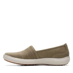 Clarks Nalle Violet Olive Nubuck -Clarks 26171026 W 5