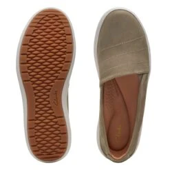 Clarks Nalle Violet Olive Nubuck -Clarks 26171026 W 7