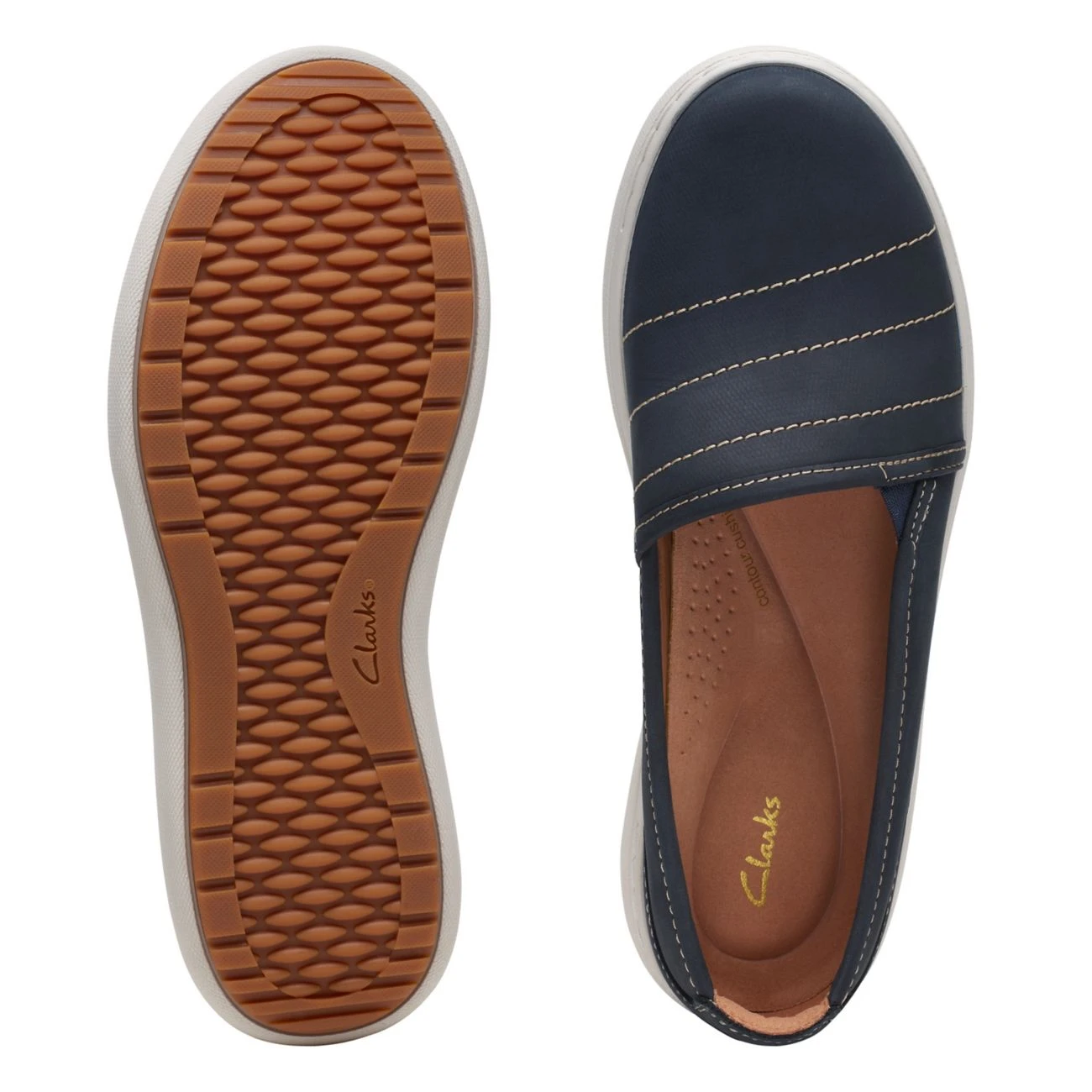 Clarks Nalle Violet Navy Leather 9 Clarks Nalle Violet Navy Leather - Image 7