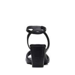 Clarks Seren65 Strap Black Leather -Clarks 26171056 W 6