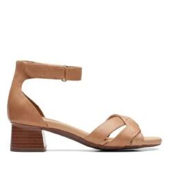 Clarks Desirae Lily Light Tan Leather