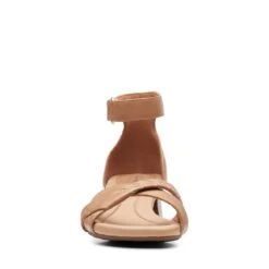 Clarks Desirae Lily Light Tan Leather -Clarks 26171173 W 3