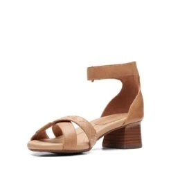 Clarks Desirae Lily Light Tan Leather -Clarks 26171173 W 4