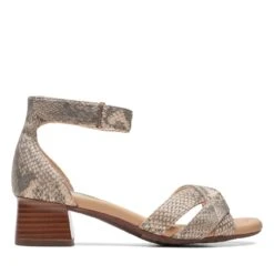 Clarks Desirae Lily Beige Metallic