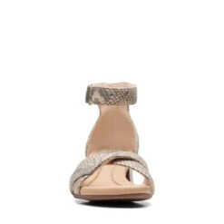Clarks Desirae Lily Beige Metallic -Clarks 26171174 W 3