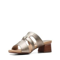Clarks Desirae Palm Bronze Metallic -Clarks 26171176 W 4