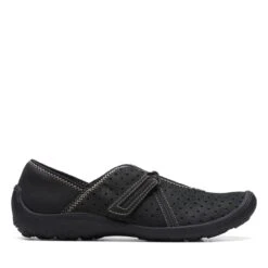 Clarks Fiana Braley Black Leather