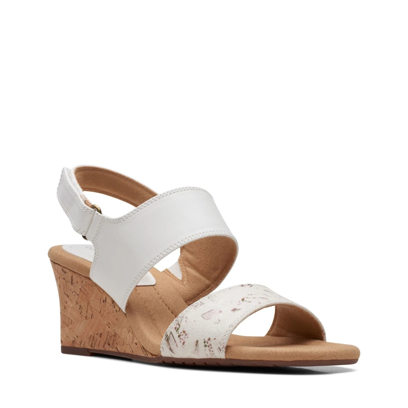 Clarks Kyarra Faye White Leather 4 Clarks Kyarra Faye White Leather - Image 2
