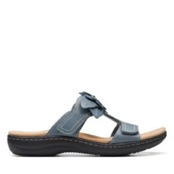 Clarks Laurieann Madi Blue Grey Leather