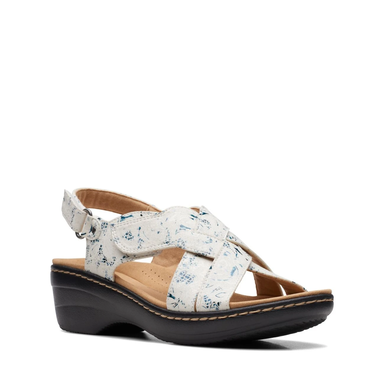 Clarks Merliah Echo Blue Floral 4 Clarks Merliah Echo Blue Floral - Image 2