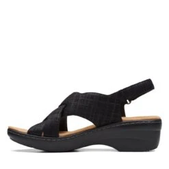 Clarks Merliah Echo Black Interest -Clarks 26171299 W 5