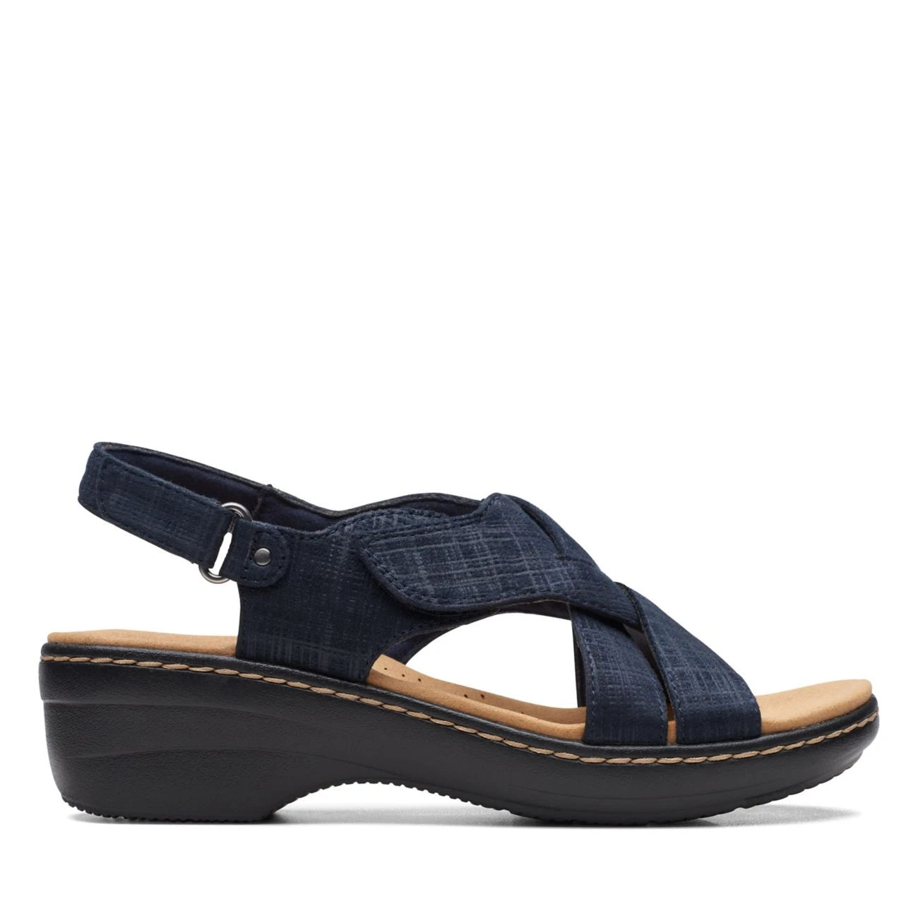 Clarks Merliah Echo Navy Interest 3 Clarks Merliah Echo Navy Interest