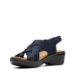 Clarks Merliah Echo Navy Interest 12 Clarks Merliah Echo Navy Interest -Clarks 26171300 W 4