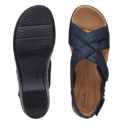 Clarks Merliah Echo Navy Interest 15 Clarks Merliah Echo Navy Interest -Clarks 26171300 W 7