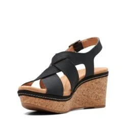 Clarks Elleri Rae Black Nubuck -Clarks 26171444 W 4