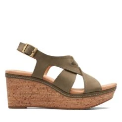 Clarks Elleri Rae Olive Nubuck