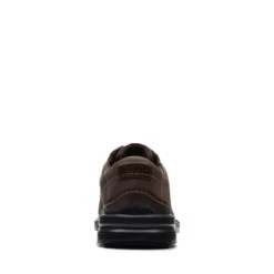 Clarks Gessler Lace Dark Brown Leather -Clarks 26171540 W 6