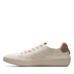 Clarks Higley Lace Sand Canvas -Clarks 26171547 W 5