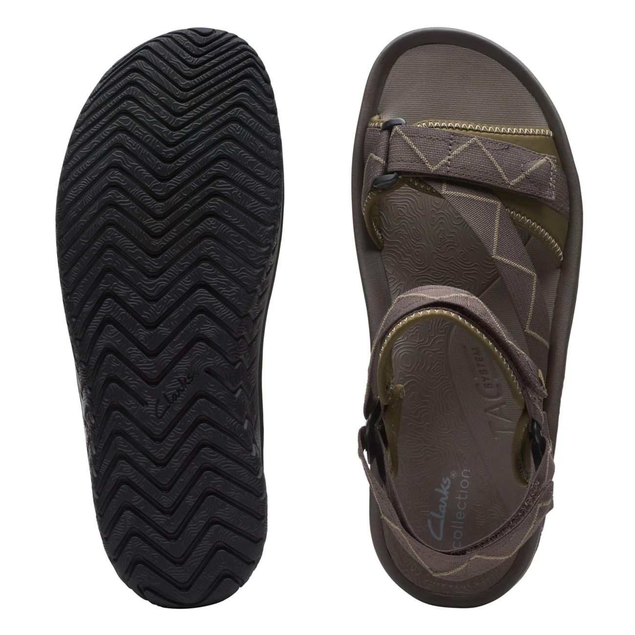 Clarks Wesley Trail Brown Combi 9 Clarks Wesley Trail Brown Combi - Image 7