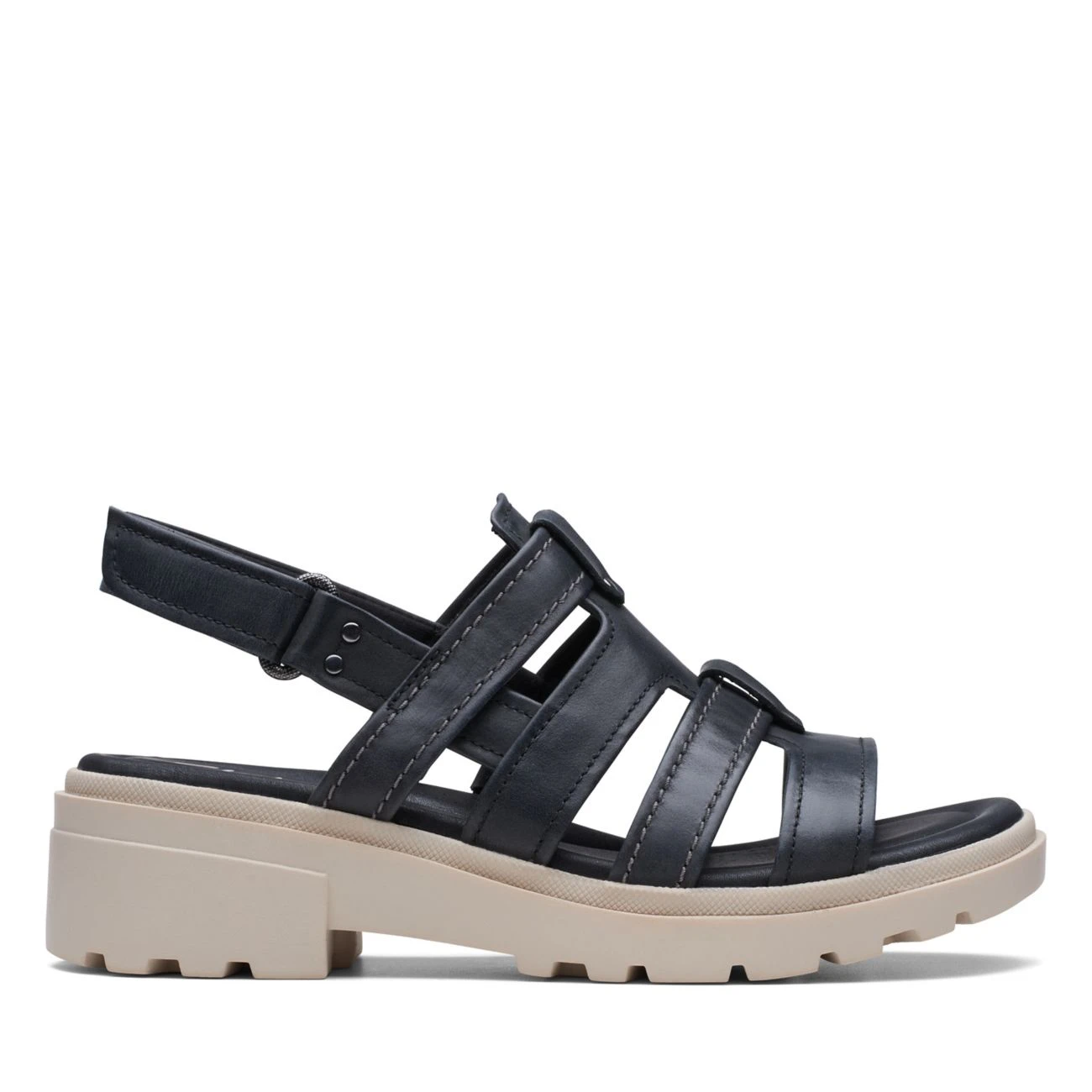 Clarks Coast Shine Black Leather 3 Clarks Coast Shine Black Leather