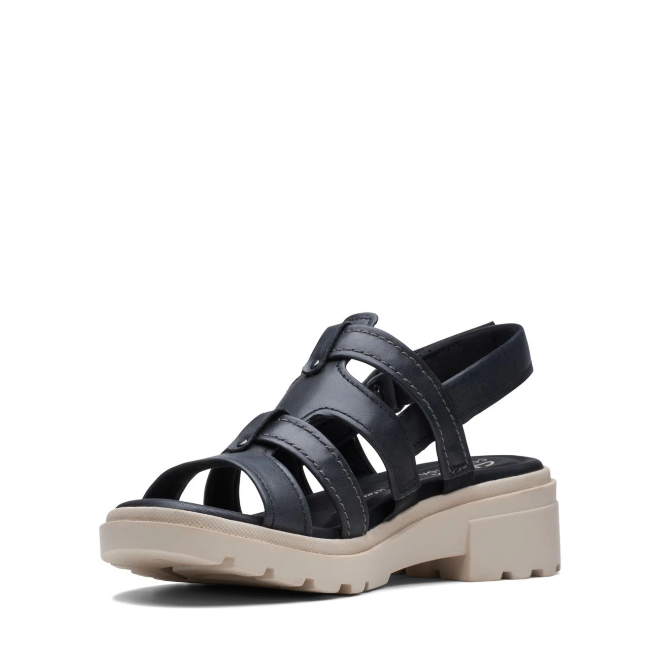 Clarks Coast Shine Black Leather 6 Clarks Coast Shine Black Leather - Image 4