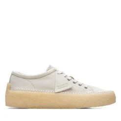 Clarks Caravan Low White Combi