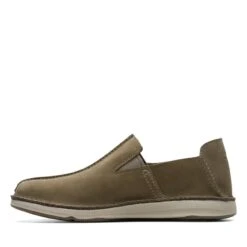 Clarks Gorsky Step Olive Suede -Clarks 26171757 W 5