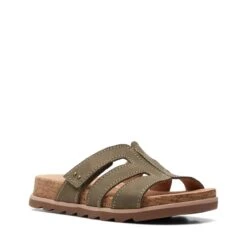 Clarks Yacht Coral Olive Nubuck 10 Clarks Yacht Coral Olive Nubuck -Clarks 26171762 W 2